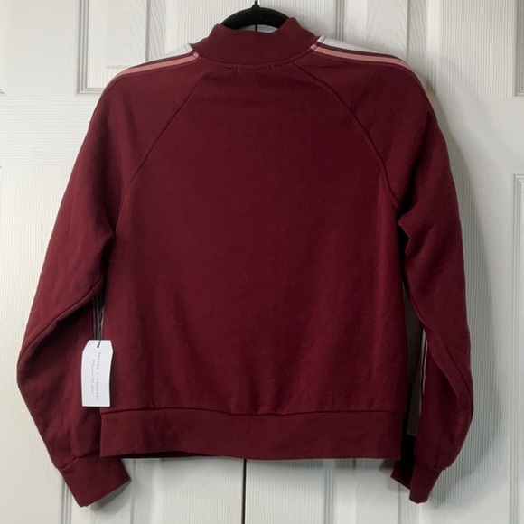 Better Together Womens Burgundy Track Jacket Size M - Picture 7 of 9